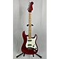 Used Squier Used Squier Contemporary Stratocaster Candy Apple Red Solid Body Electric Guitar