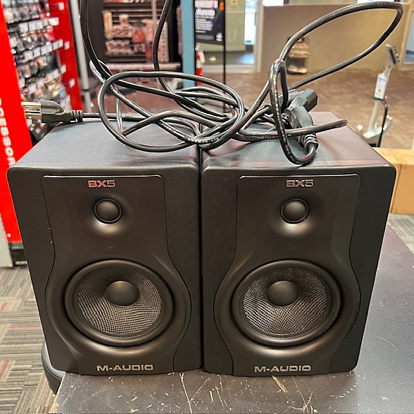 Used M-Audio BX5 Pair Powered Monitor