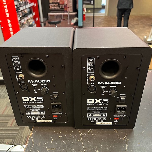 Used M-Audio BX5 Pair Powered Monitor