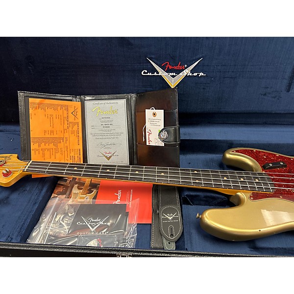 Used Fender 2024 Custom Shop 1964 Jazz Bass Relic Electric Bass Guitar