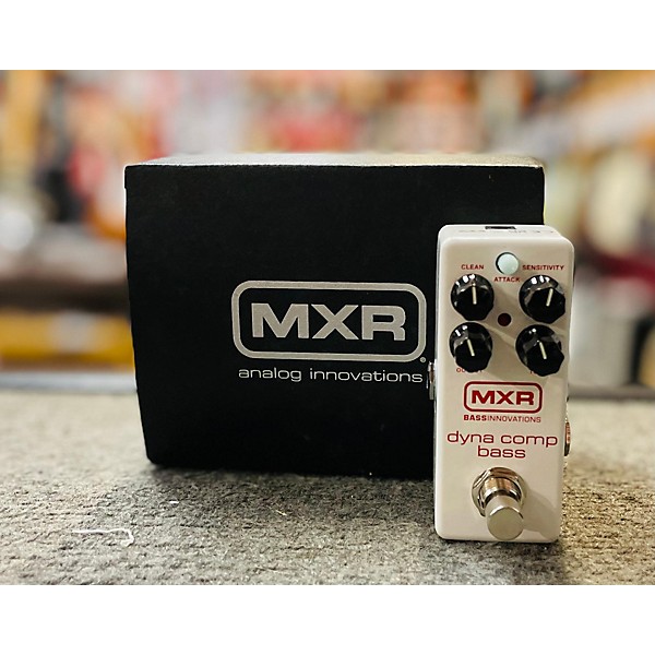 Used MXR M282 DYNA COMP BASS MINI Bass Effect Pedal