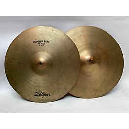 Used Zildjian Used Zildjian 14in New Beat Hi Hat Pair Cymbal