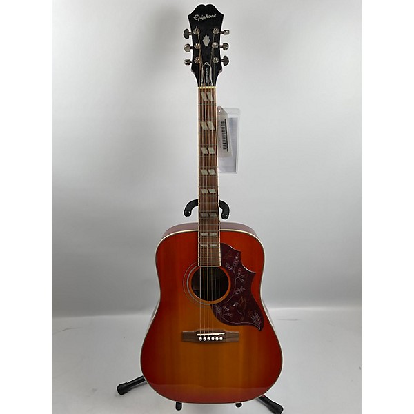 Used Epiphone Used Epiphone HUMMINGBIRD STUDIO Faded Cherry Acoustic Guitar