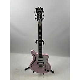 Used D'Angelico Used D'Angelico Premier Series Pink Solid Body Electric Guitar