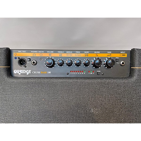 Used Used  Orange Amplifiers CRUSH BASS 100