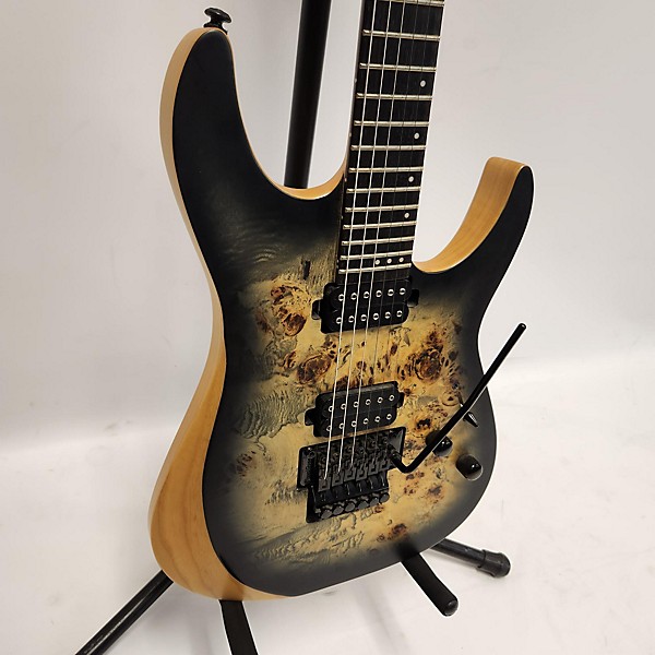 Used Schecter Guitar Research Used Schecter Guitar Research Reaper-6 FR Charcoal Burst Solid Body Electric Guitar