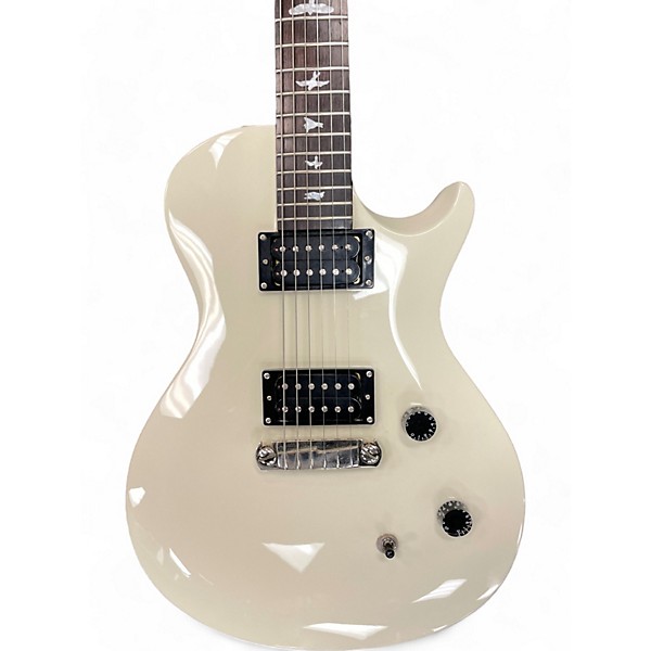 Used PRS Used PRS Singlecut SE Antique White Solid Body Electric Guitar