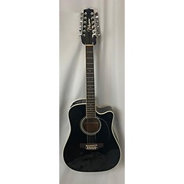 Used Takamine Ef381c 12 String Acoustic Electric Guitar