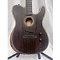 Used Fender Used Fender Acoustasonic Telecaster Exotic Ziricote Natural Acoustic Electric Guitar