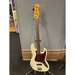 Used Fender Used Fender American Professional II Jazz Bass Olympic White Electric Bass Guitar