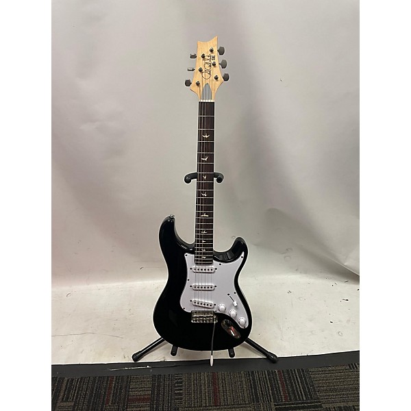 Used PRS SE Silver Sky Black Solid Body Electric Guitar