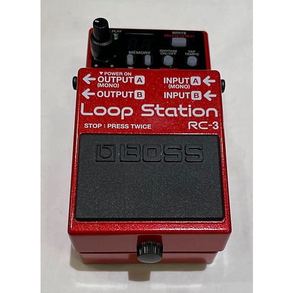 Used BOSS RC3 Loop Station Pedal