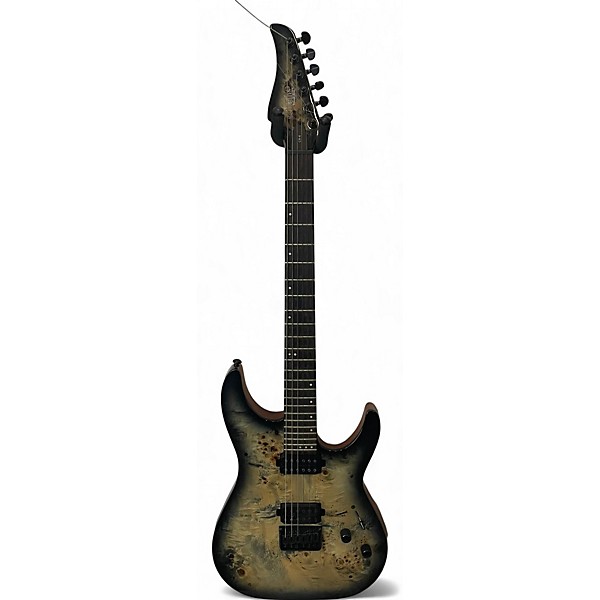 Used Schecter Guitar Research Used Schecter Guitar Research Cr-6 Charcoal BURST Solid Body Electric Guitar