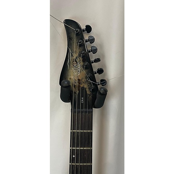 Used Schecter Guitar Research Used Schecter Guitar Research Cr-6 Charcoal BURST Solid Body Electric Guitar