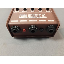 Used LR Baggs Para Acoustic DI Direct Box Pre With EQ Direct Box