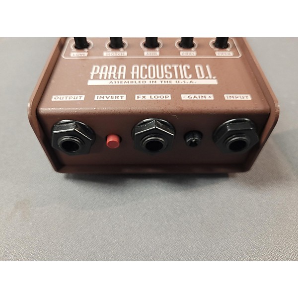 Used LR Baggs Para Acoustic DI Direct Box Pre With EQ Direct Box