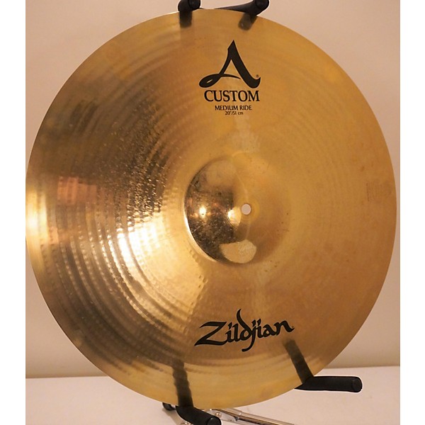 Used Zildjian 20in A Custom Medium Crash Cymbal