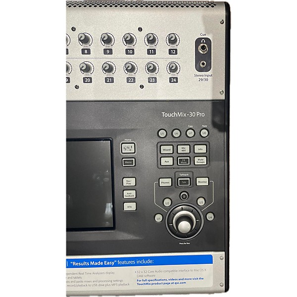 Used QSC Touchmix 30 Pro Digital Mixer