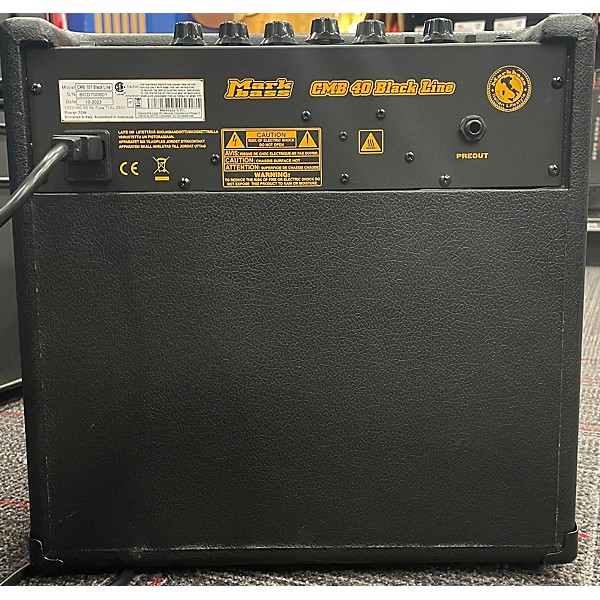 Used Markbass CMB 40 BLACK LINE Bass Combo Amp