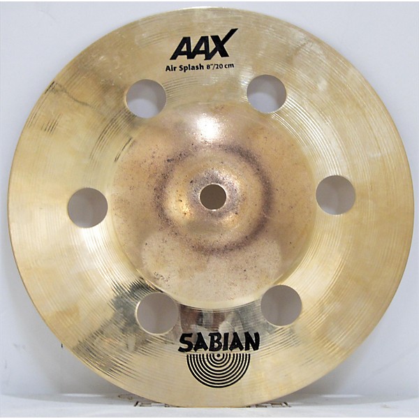 Used SABIAN 8in AAX Air Splash Cymbal