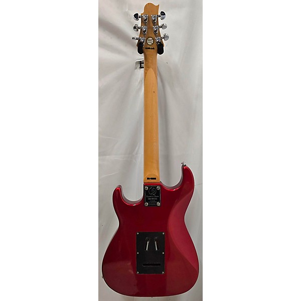 Used Greg Bennett Design by Samick Used Greg Bennett Design By Samick Malibu Red Solid Body Electric Guitar