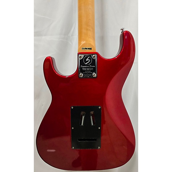 Used Greg Bennett Design by Samick Used Greg Bennett Design By Samick Malibu Red Solid Body Electric Guitar