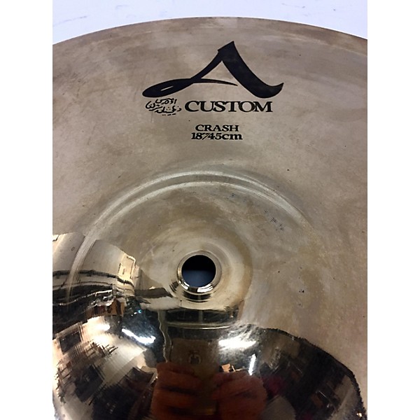 Used Zildjian Used Zildjian 18in A Custom Crash Cymbal