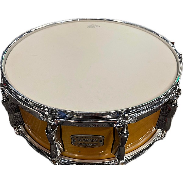 Used Yamaha Used Yamaha 14X5.5 Stage Custom Snare Drum Natural