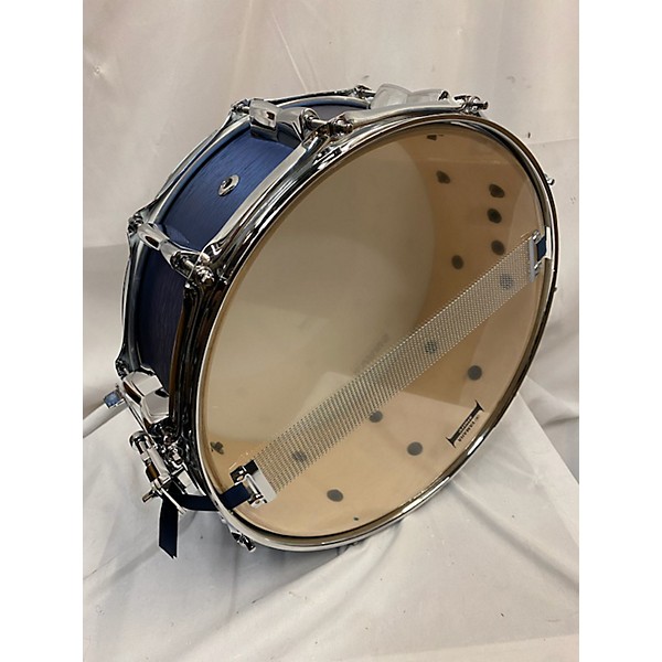 Used Yamaha Used Yamaha 5.5X14 Stage Custom Birch Snare Drum Silky Blue