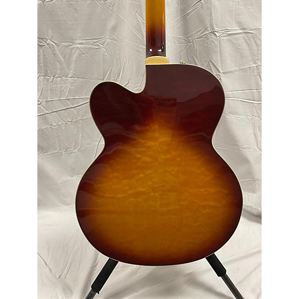 Used Greg Bennett Design by Samick Used Greg Bennett Design By Samick JZ2 2 Color Sunburst Hollow Body Electric Guitar