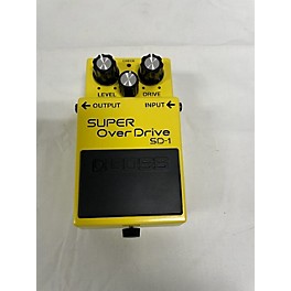 Used BOSS Used BOSS SD1 Super Overdrive Effect Pedal