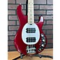 Used Sterling by Music Man Used Sterling By Music Man Ray4 Candy Apple Red Electric Bass Guitar