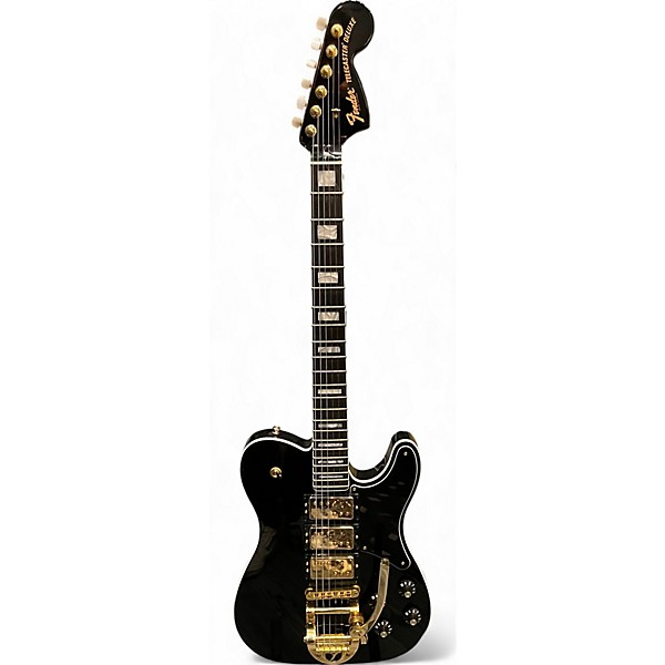 Used Fender Used Fender Parallel Universe Vol II Troublemaker Telecaster Deluxe Black Solid Body Electric Guitar