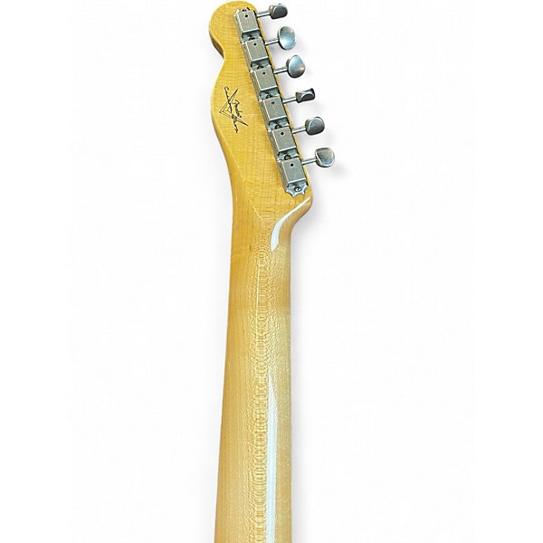 Used 2018 Fender 1960 custom Tele Journeyman Olympic White Solid Body Electric Guitar