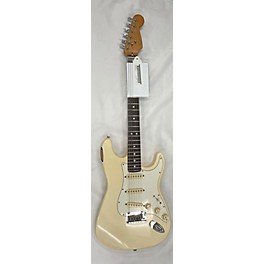 Used Fender Used Fender 50th Anniversary American Stratocaster Antique White Solid Body Electric Guitar