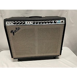 Vintage Fender Vintage 1985 Fender Silver Face Twin Reverb Tube Guitar Combo Amp