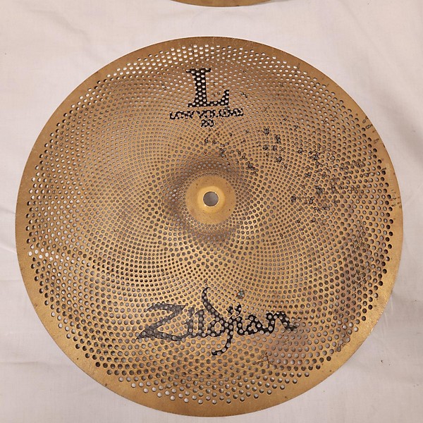 Used Zildjian 14in L80 Low Volume Hi Hat Pair Cymbal