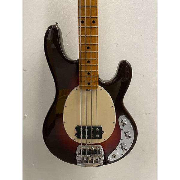 Used Ernie Ball Music Man Used Ernie Ball Music Man Stingray Classic 4 String Retro Burst Electric Bass Guitar