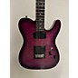 Used Schecter Guitar Research Used Schecter Guitar Research PT Pro Trans Purple Burst Solid Body Electric Guitar