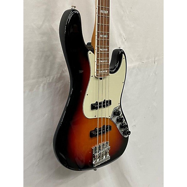 Used Fender Used Fender American Ultra Jazz Bass 3 Color Sunburst Electric Bass Guitar