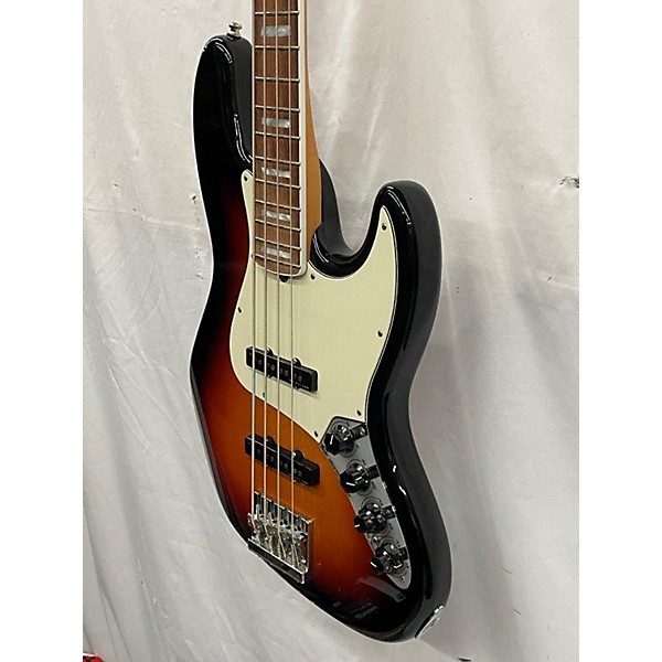 Used Fender Used Fender American Ultra Jazz Bass 3 Color Sunburst Electric Bass Guitar