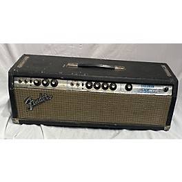 Vintage Fender 1972 Bassman 100 Silver Face Tube Guitar Amp Head