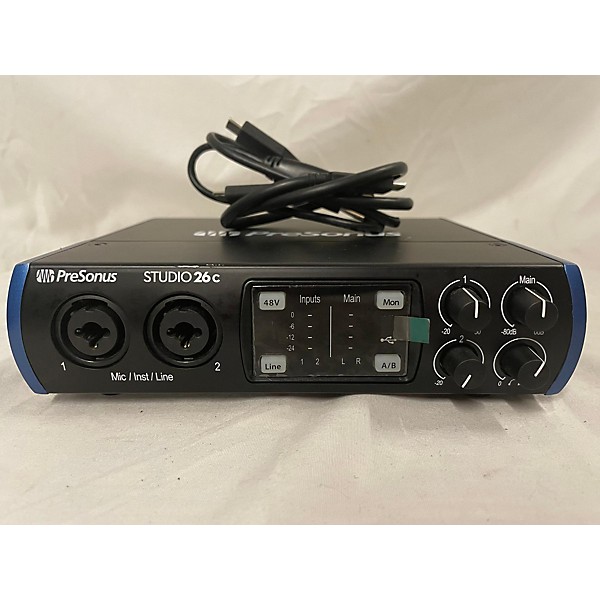 Used PreSonus STUDIO26C Audio Interface