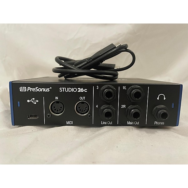 Used PreSonus STUDIO26C Audio Interface