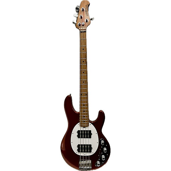 Used Ernie Ball Music Man Used Ernie Ball Music Man StingRay Special HH Dropped Copper Electric Bass Guitar