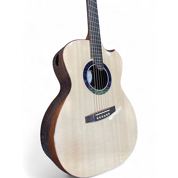 Used Sega Guitars By Sergiusz Stanczuk "space 2"  Grand auditorium multiscale Natural Acoustic Electric Guitar