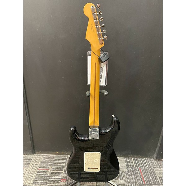 Used Fender Used Fender Player Stratocaster 70th Aniversary Nebula Noir Solid Body Electric Guitar