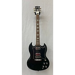 Used Gibson SG Standard Ebony Solid Body Electric Guitar