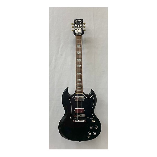 Used Gibson SG Standard Ebony Solid Body Electric Guitar