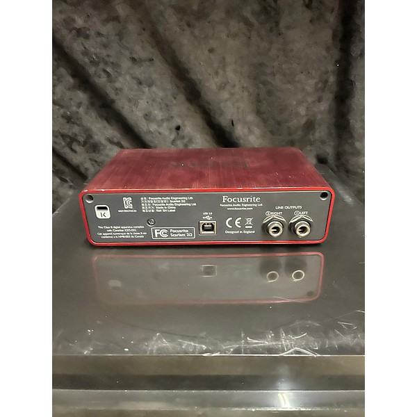 Used Focusrite Scarlett 2i2 Gen 3 Audio Interface